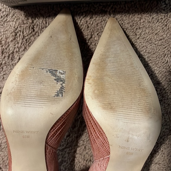 Nine West leather shoes - Picture 5 of 9
